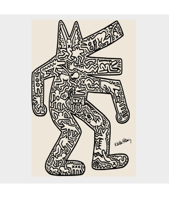 CUADRO DECORATIVO HARING DANCE MOTION