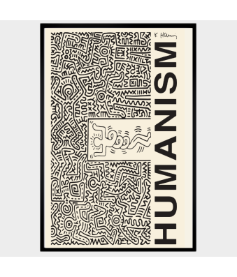 ARTE MODERNO HARING HUMANISM