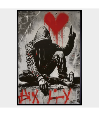 CUADRO BANKSY EL GRAFFITERO...