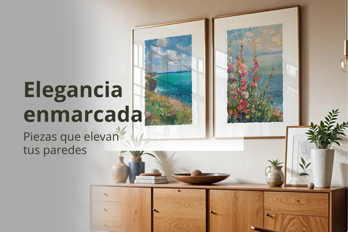 Cómo Transformar tu Hogar con Cuadros Enmarcados - DekoArte