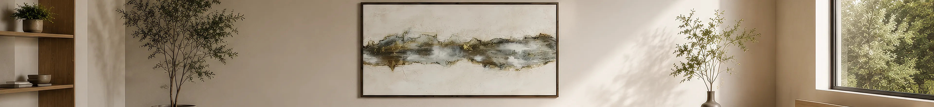Cuadros abstractos pintados a mano - DekoArte