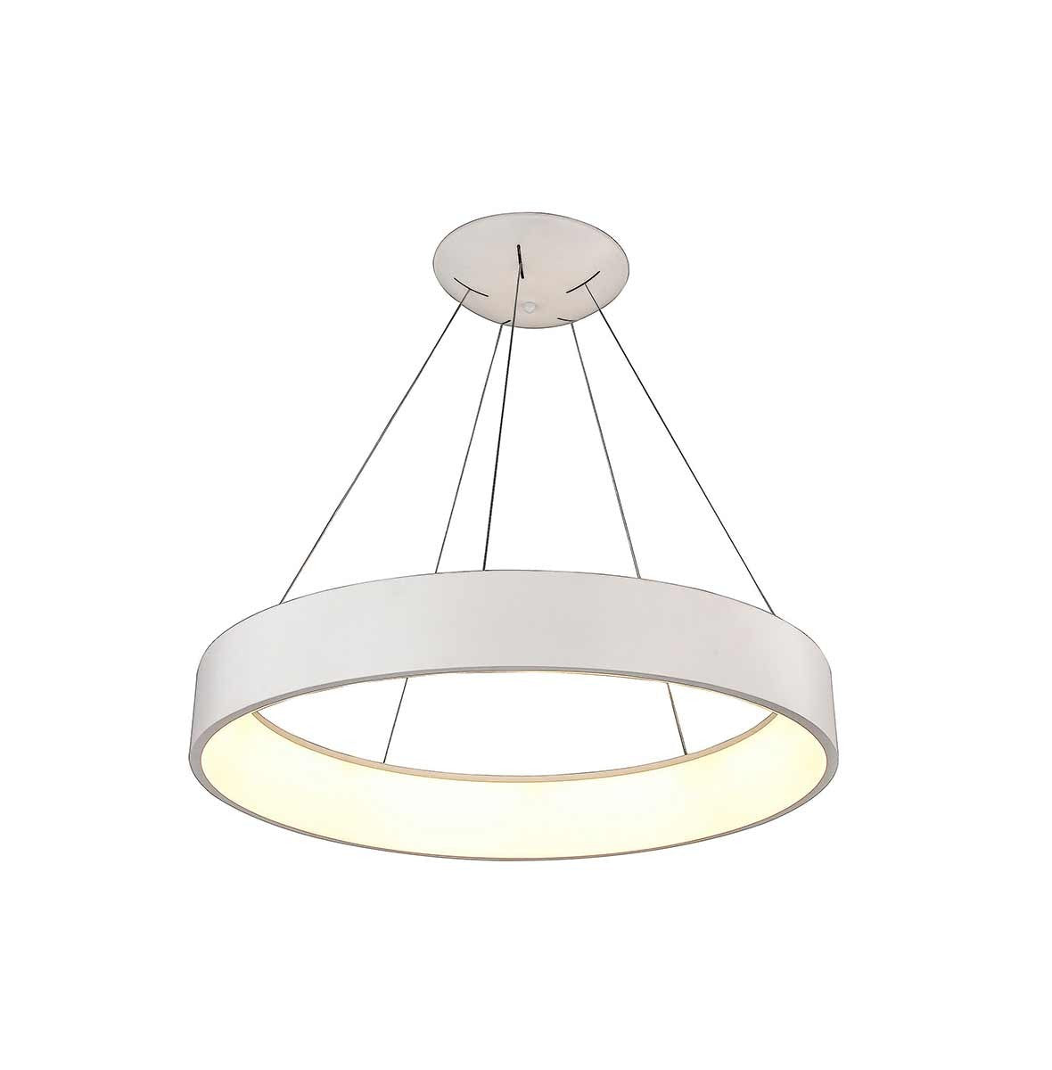 Lámpara Colgante LED Blanca 32W - Diseño Moderno