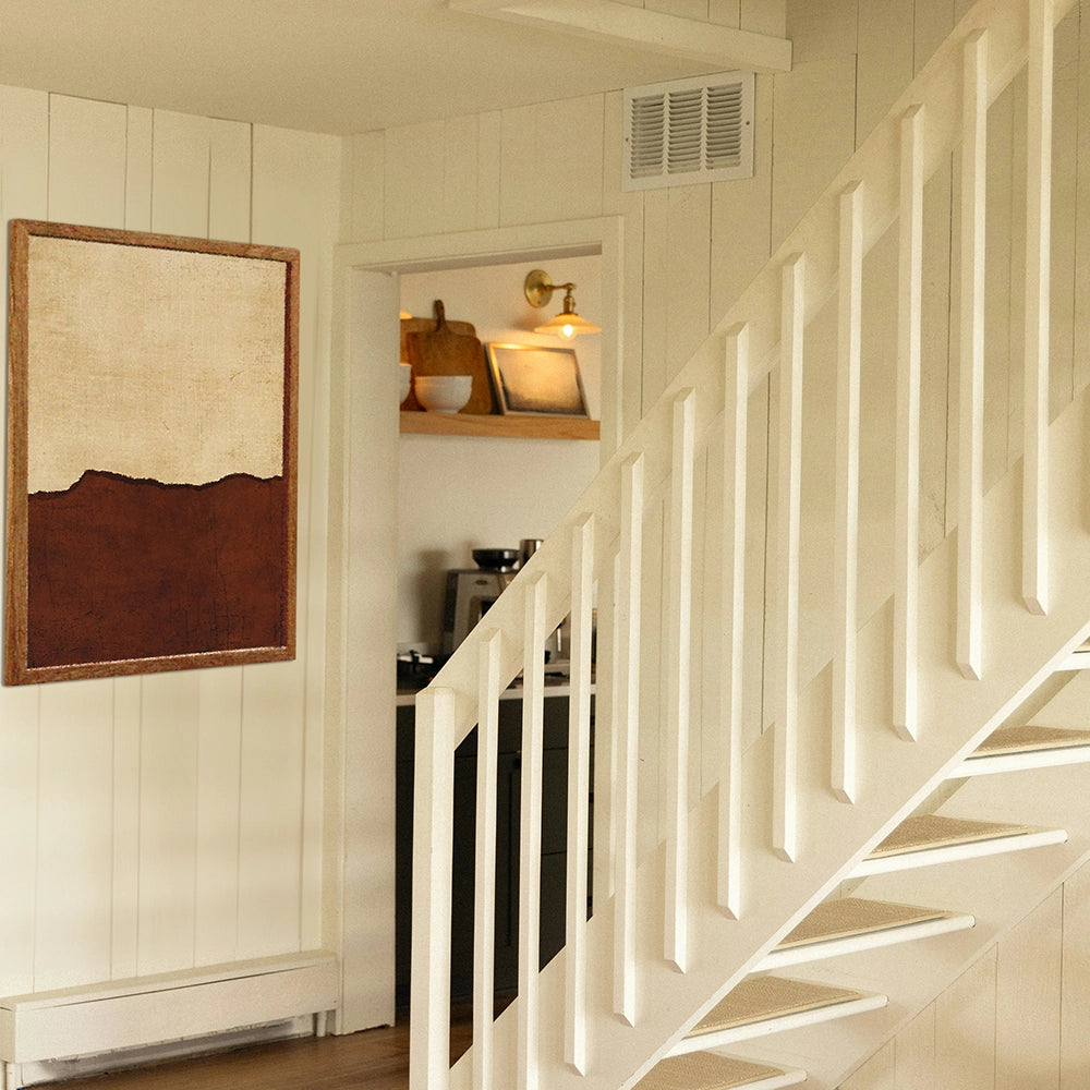 Cuadro con Colores Cálidos | Pintado a mano