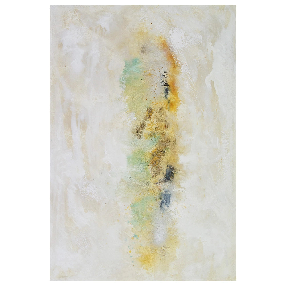 Cuadros acrílicos originales en tonos neutros y texturas suaves