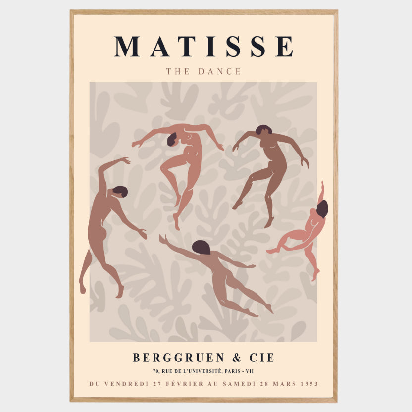 CUADRO MODERNO LA DANZA DE MATISSE