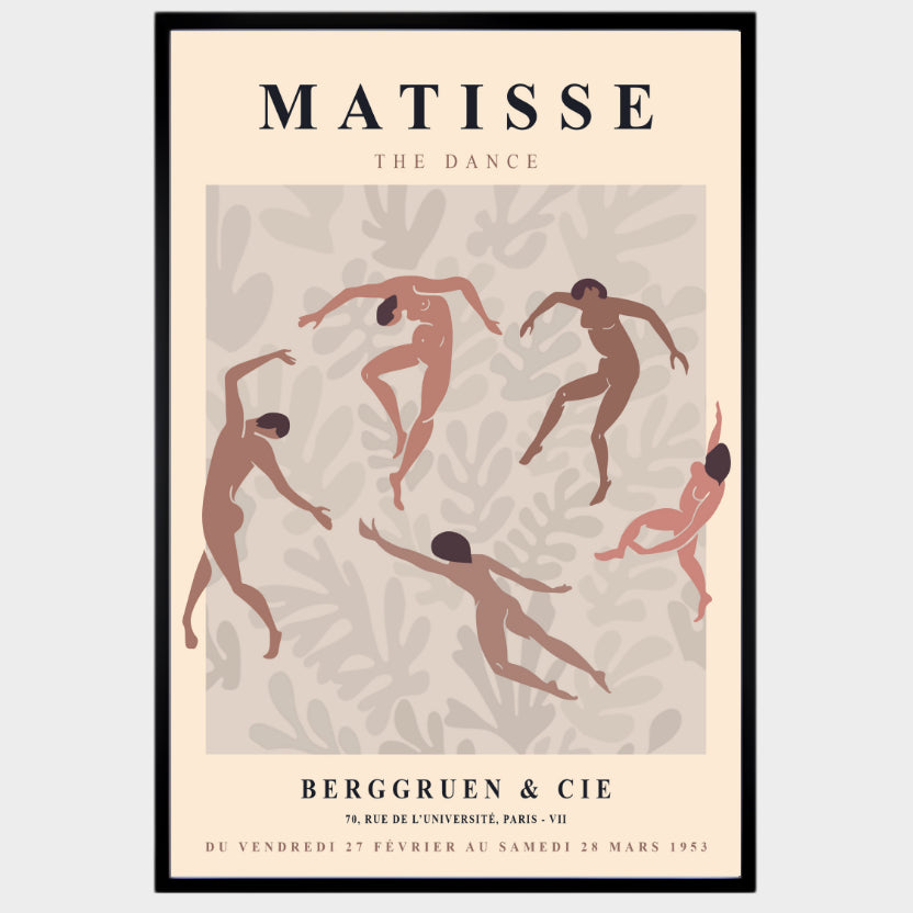 CUADRO MODERNO LA DANZA DE MATISSE