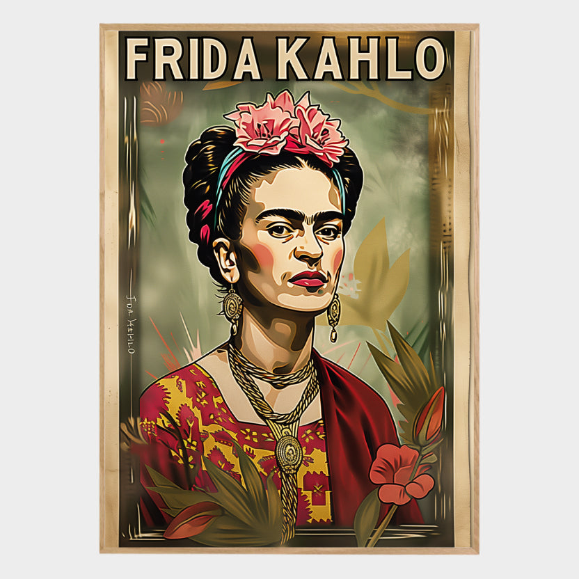 CUADRO MODERNO FRIDA CLÁSICA