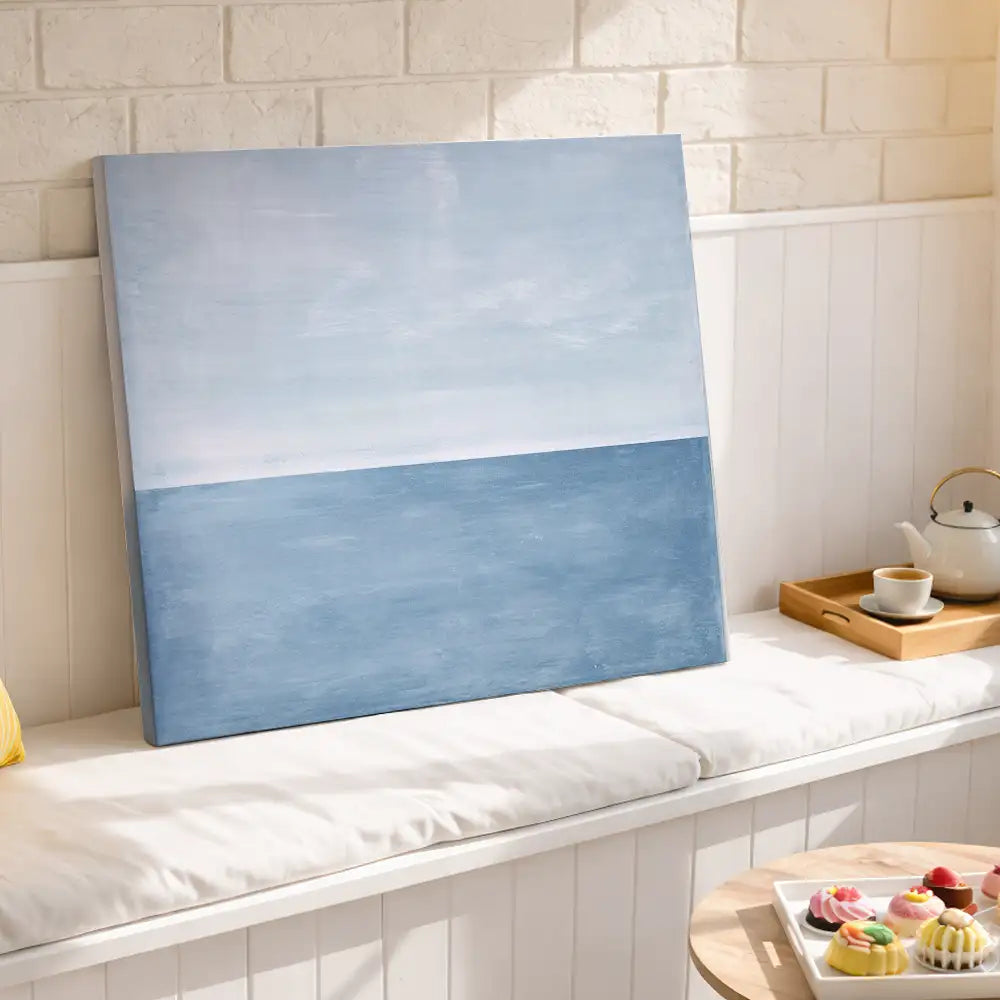 Azules grisáceos y horizonte suave (individual o en pareja)