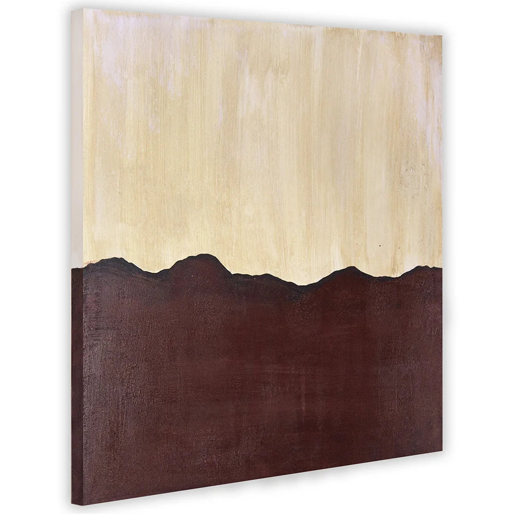 Cuadro con Colores Cálidos | Pintado a mano