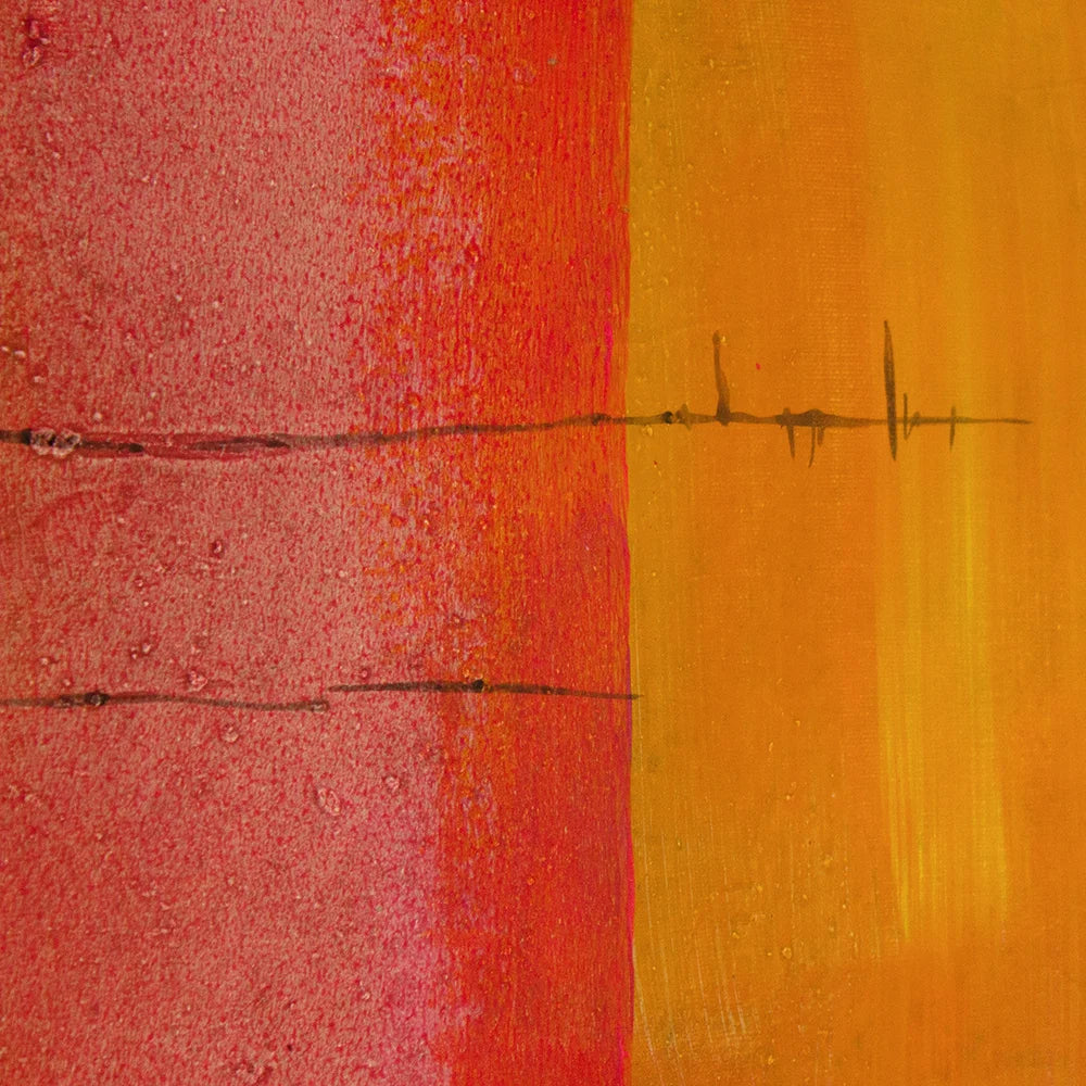 Cuadros alegres abstractos | Pintado a mano