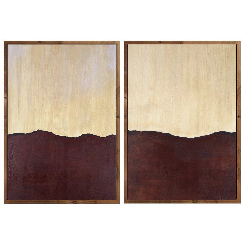 Cuadro con Colores Cálidos | Pintado a mano