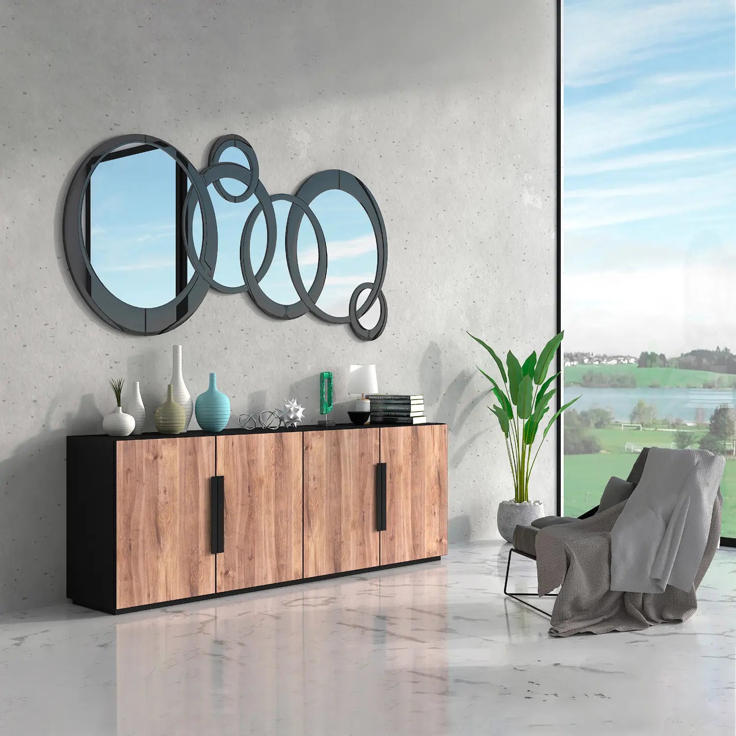 Espejo Decorativo de Pared
