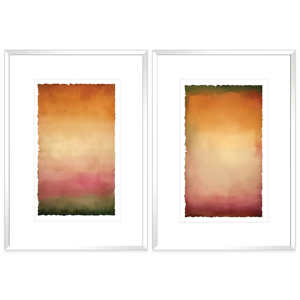 Cuadros con paspartú negro y blanco | Abstracto