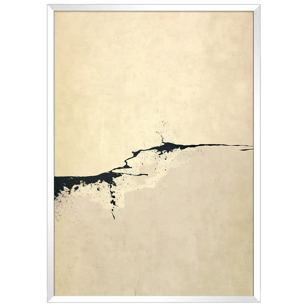 Cuadro de arte minimalista | Tinta japonesa