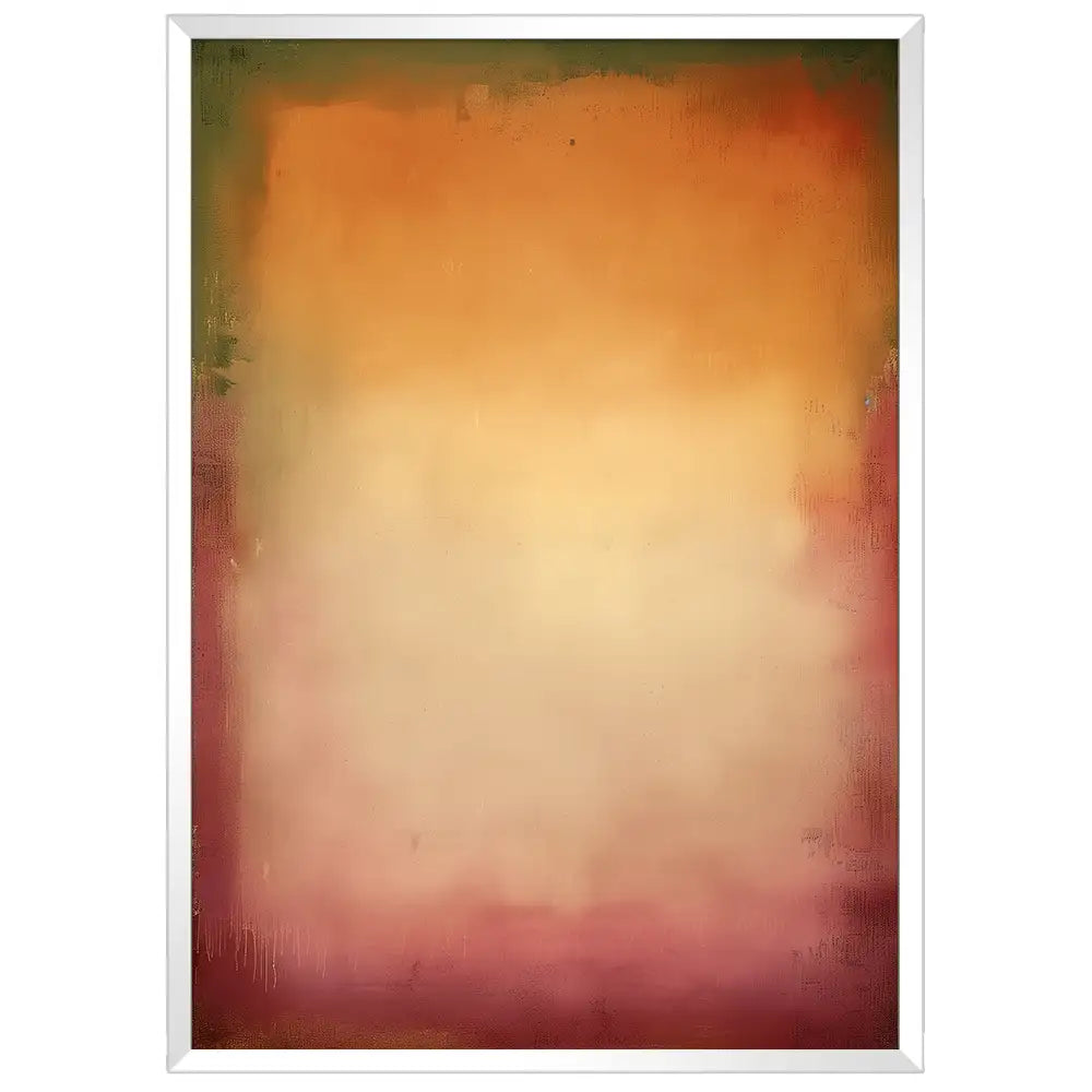 Pintura abstracta moderna | Cálido y Minimalista