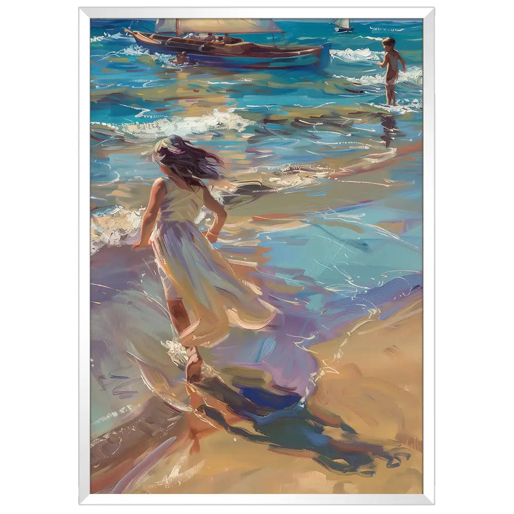 Cuadro famoso inspirado en Sorolla | Estilo clásico