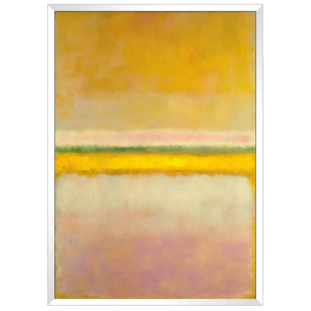 Obras abstractas | Amarillo y verde