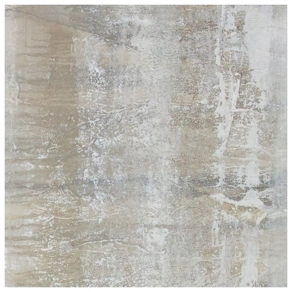 Cuadro pintado a mano en tonos grises con textura neutra