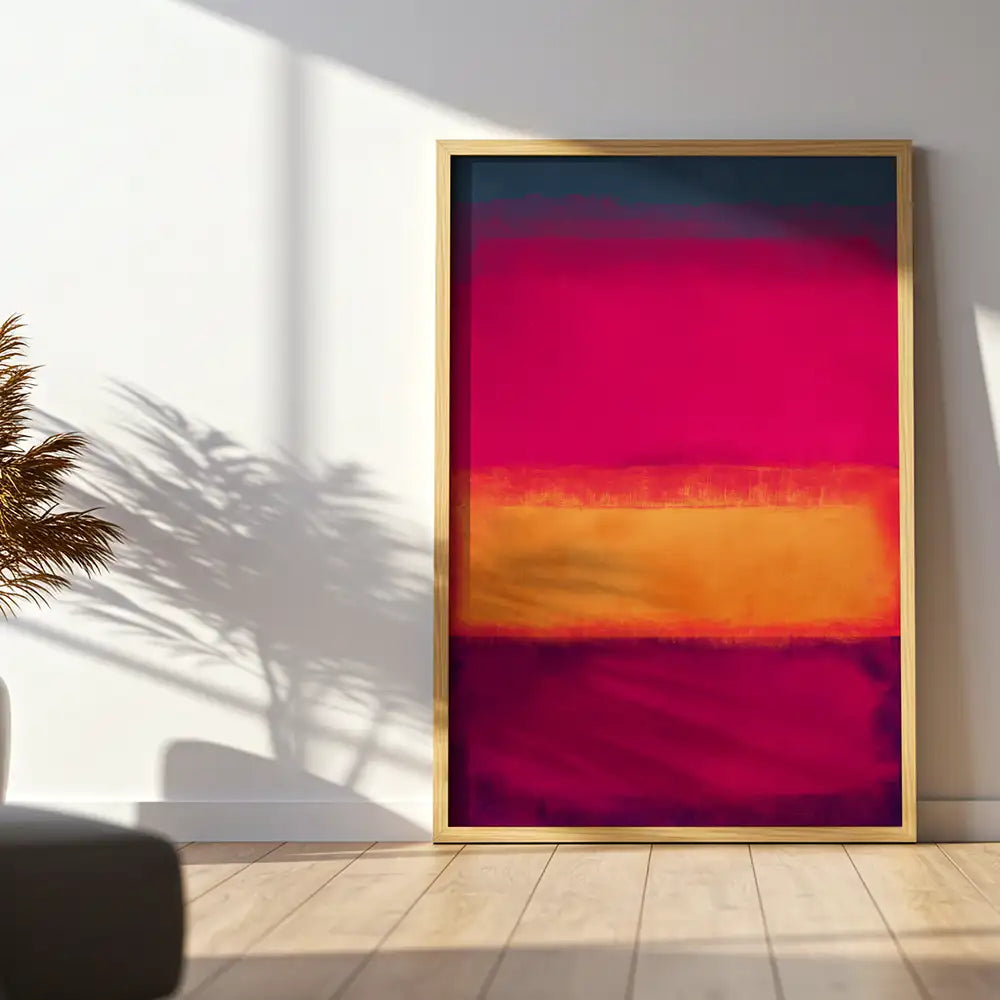 Cuadros colores vivos | Fucsia