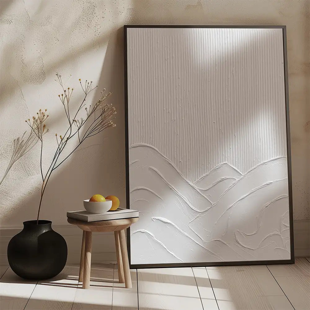 Cuadros abstractos con textura | Escayola