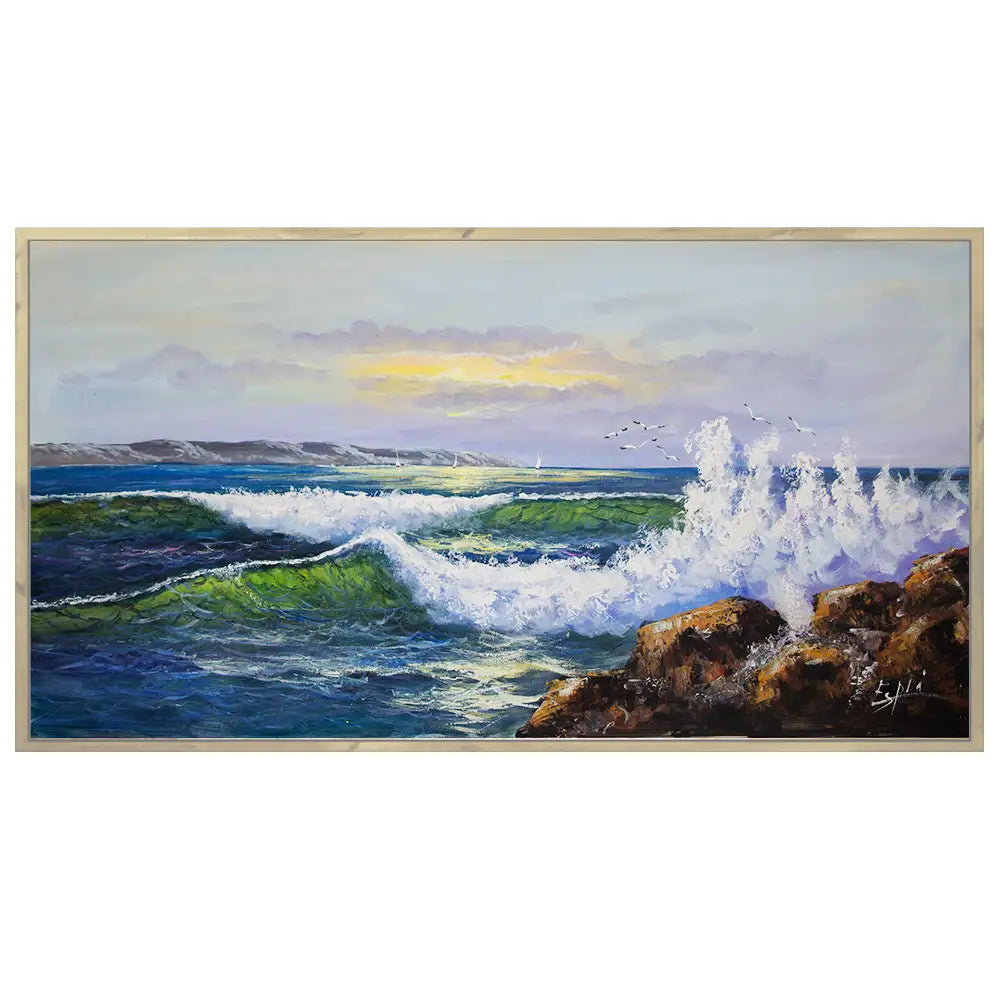 playa pintura