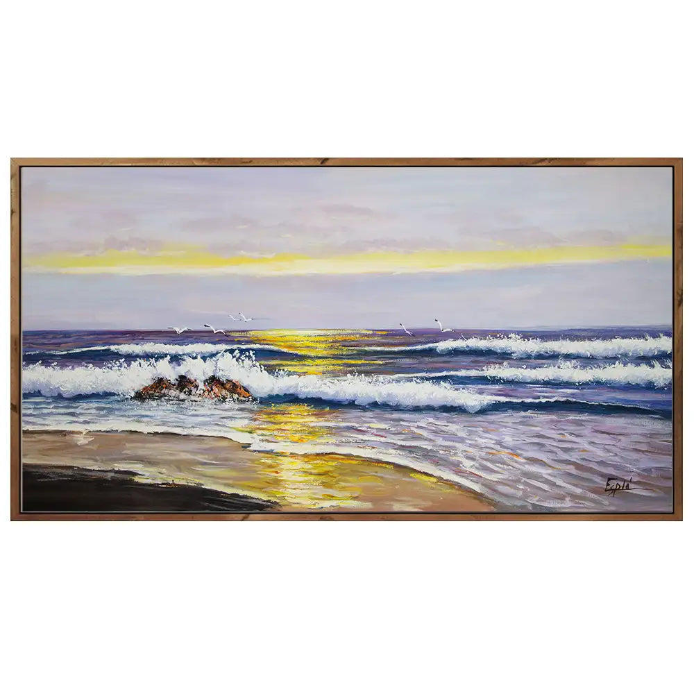 pintura mar