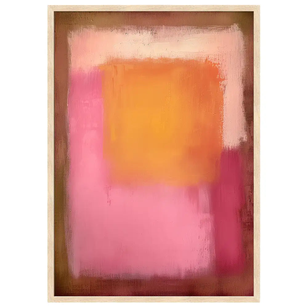 Cuadros con mucho color | Composición geométrica