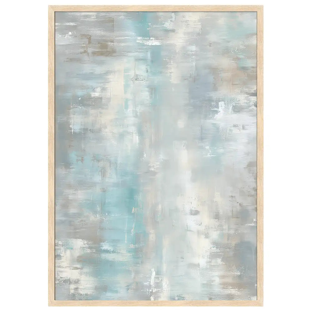 Cuadro abstracto en tonos suaves | Brisa visual y equilibrio