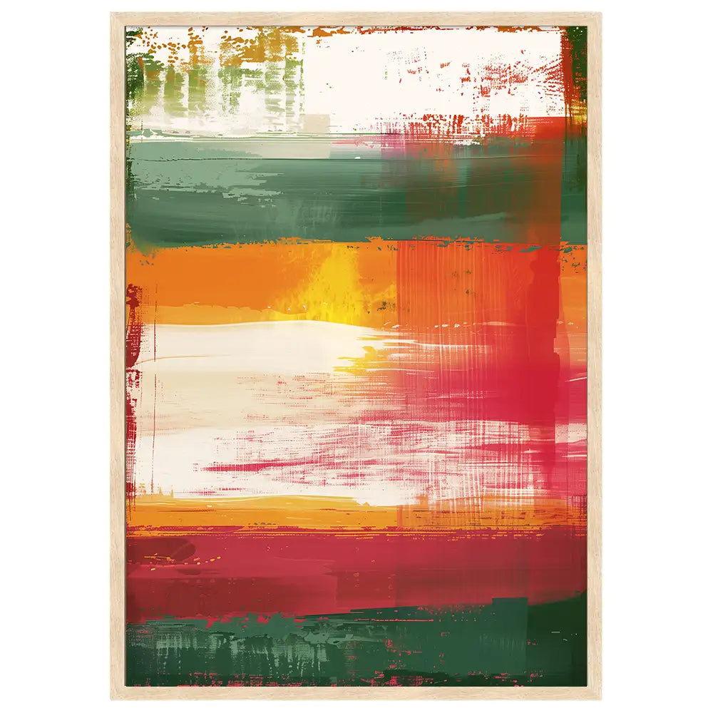 Cuadros abstracto en colores | Tonos vivos