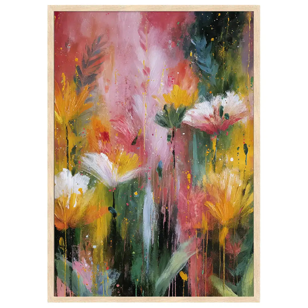 Cuadros de Flores Modernas | Multicolor