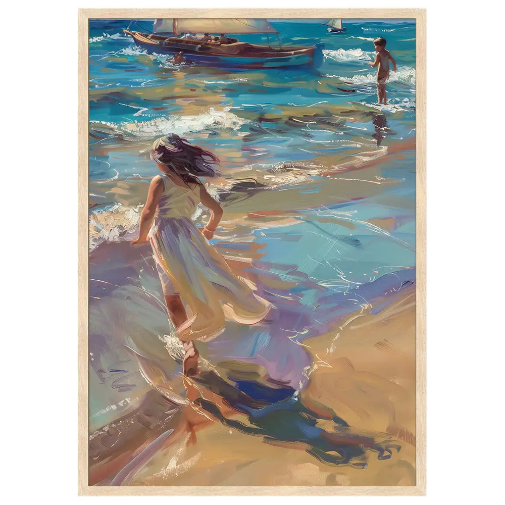 Cuadro famoso inspirado en Sorolla | Estilo clásico