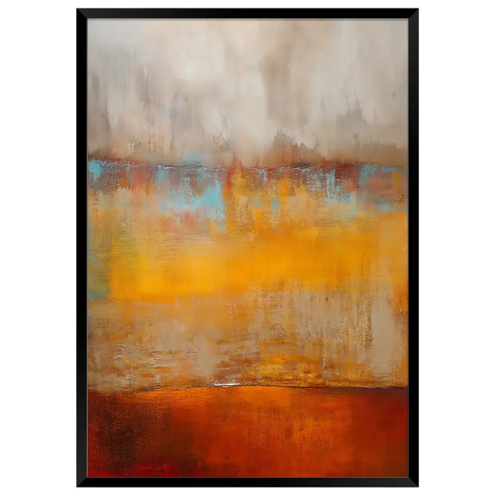 Lienzos abstractos | Colores cálidos