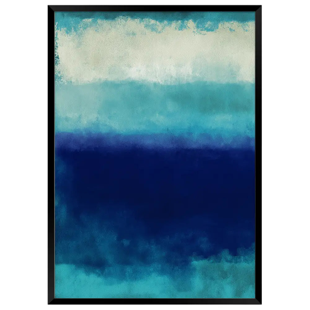 Cuadros en tonos azules | Degradado