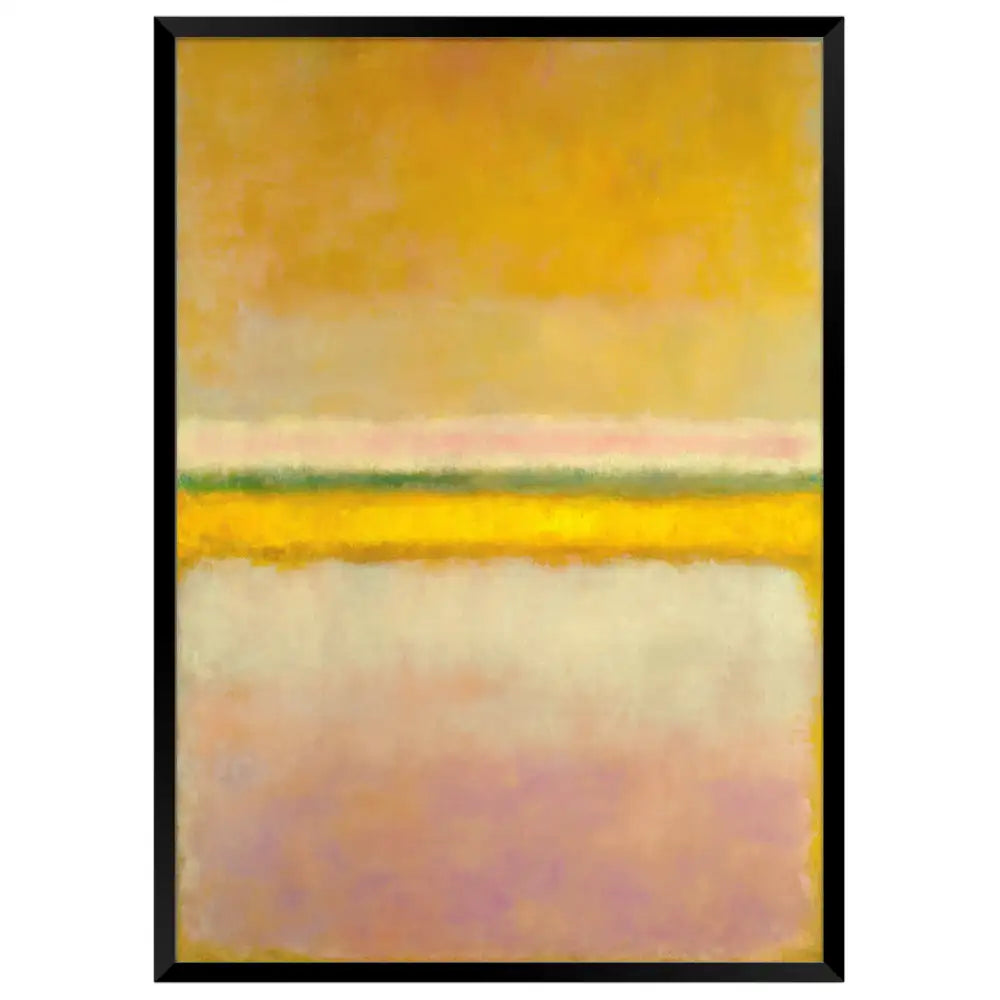 Obras abstractas | Amarillo y verde