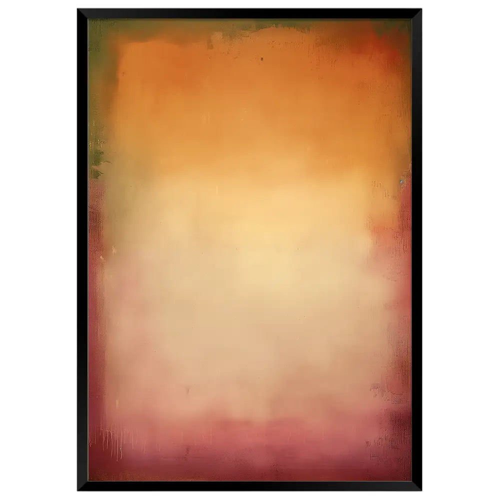 Pintura abstracta moderna | Cálido y Minimalista
