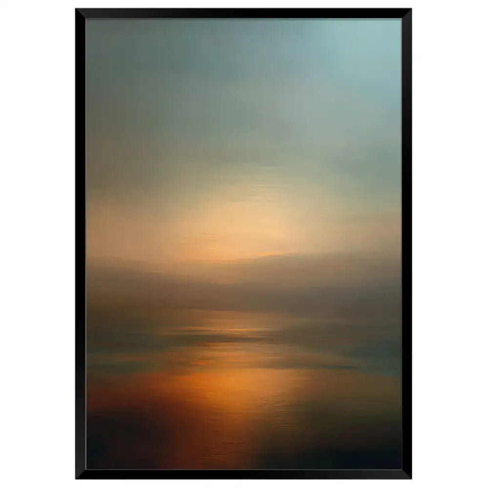 Láminas enmarcadas del atardecer | Tonos profundos