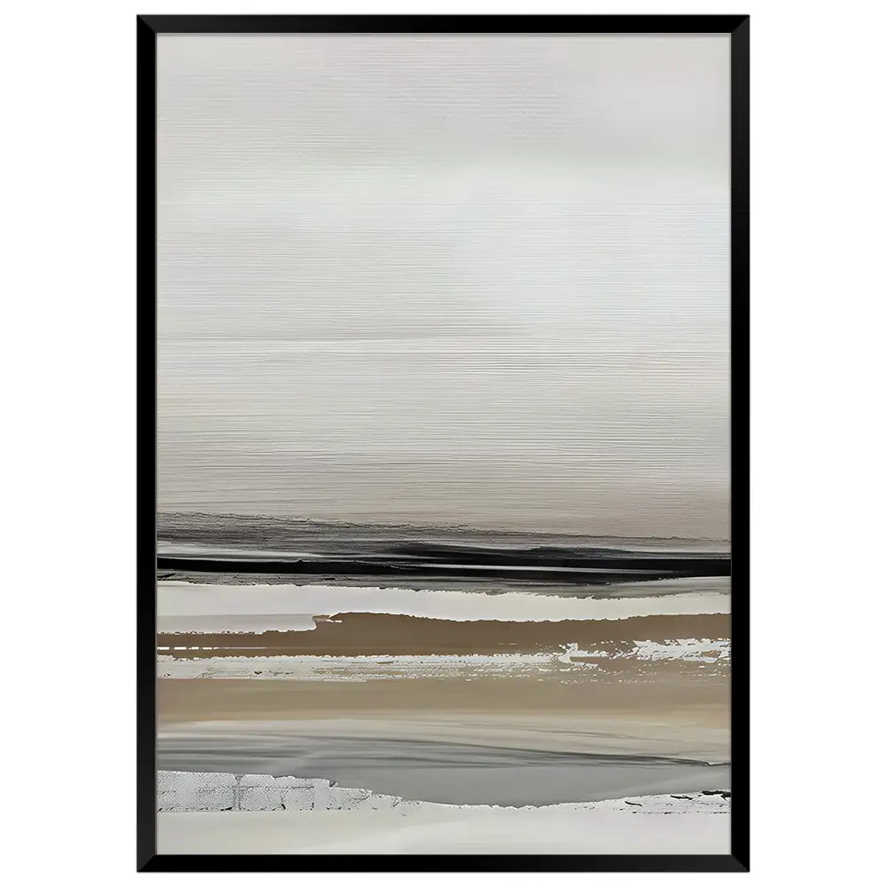 Cuadro abstracto del horizonte | Estilo Abstracto