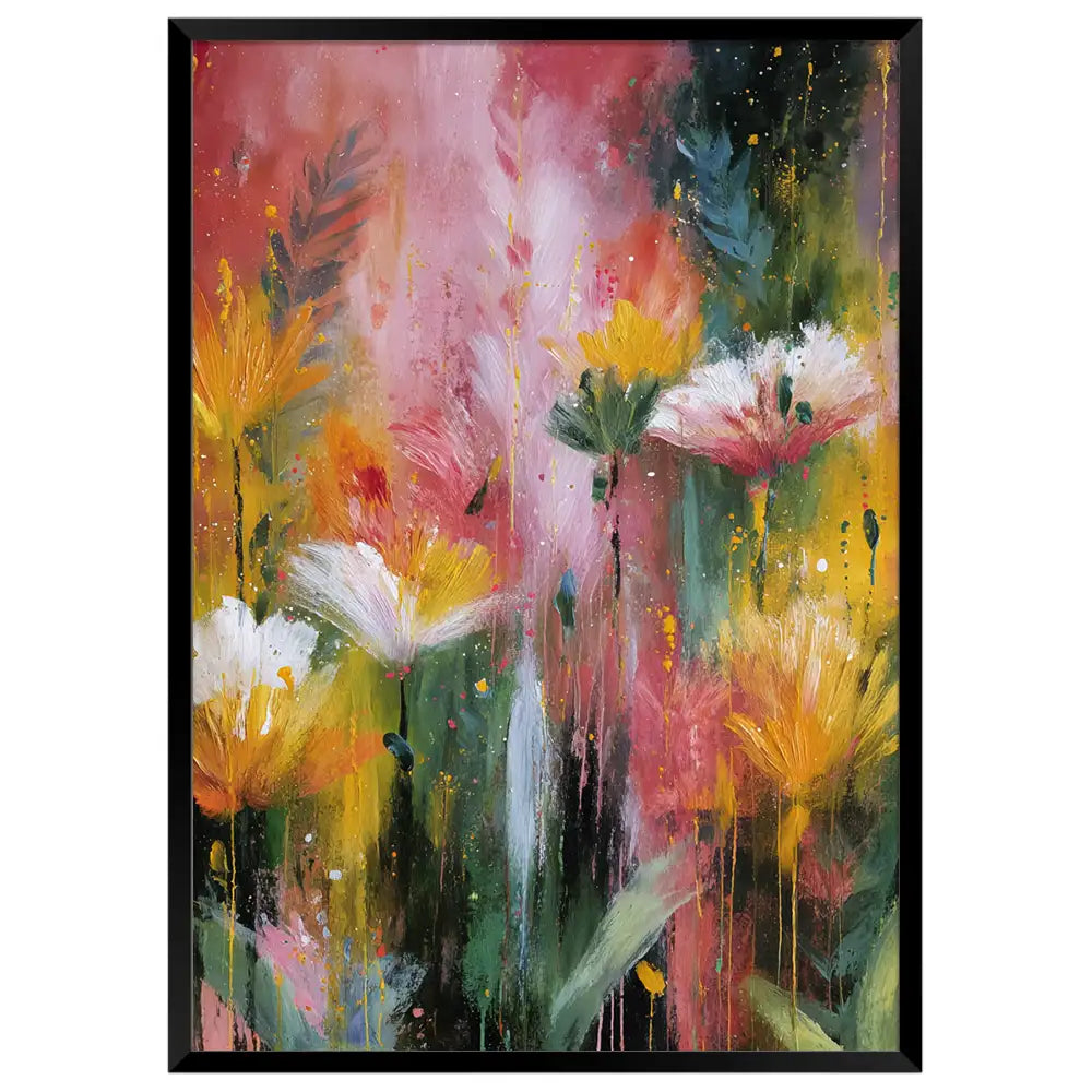 Cuadros de Flores Modernas | Multicolor