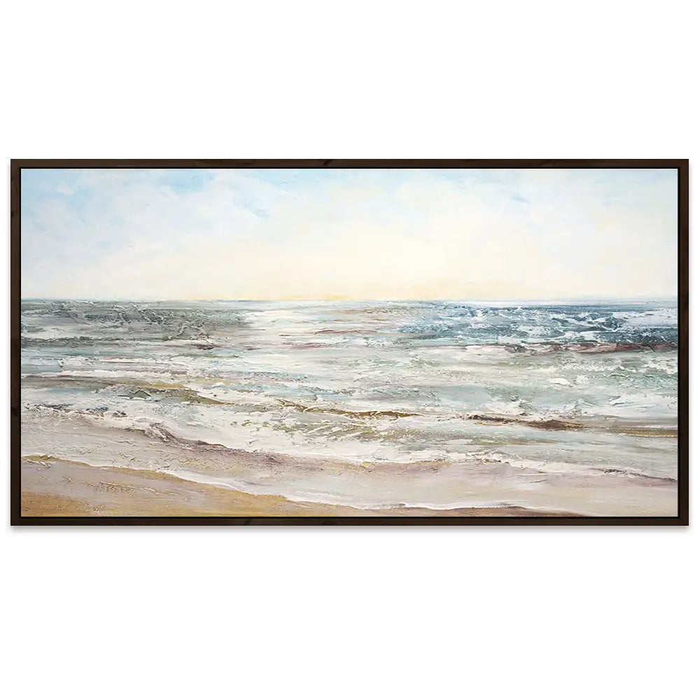 Cuadros de playas con relieve que cambia con la Luz