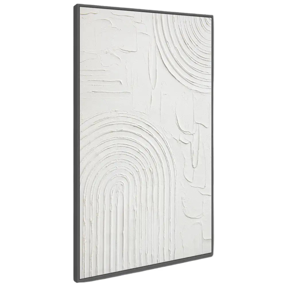 Cuadros blancos con relieve | Arcos
