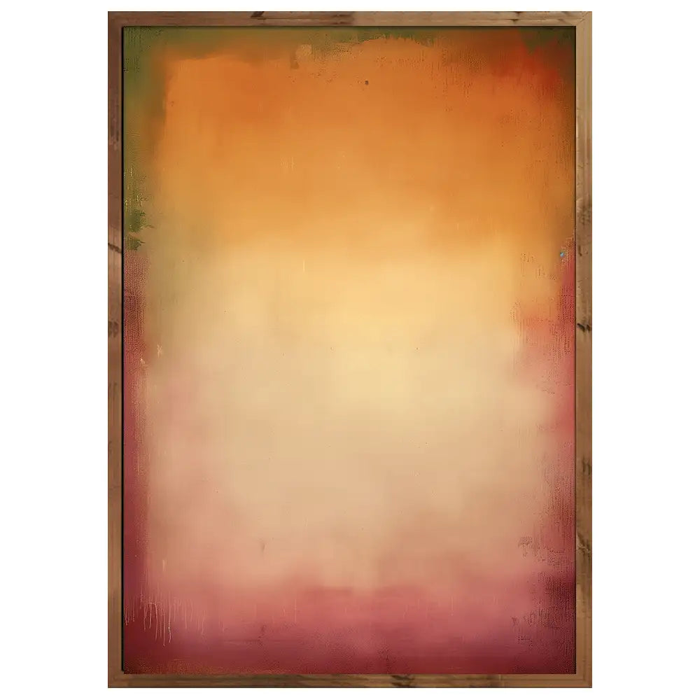 Pintura abstracta moderna | Cálido y Minimalista