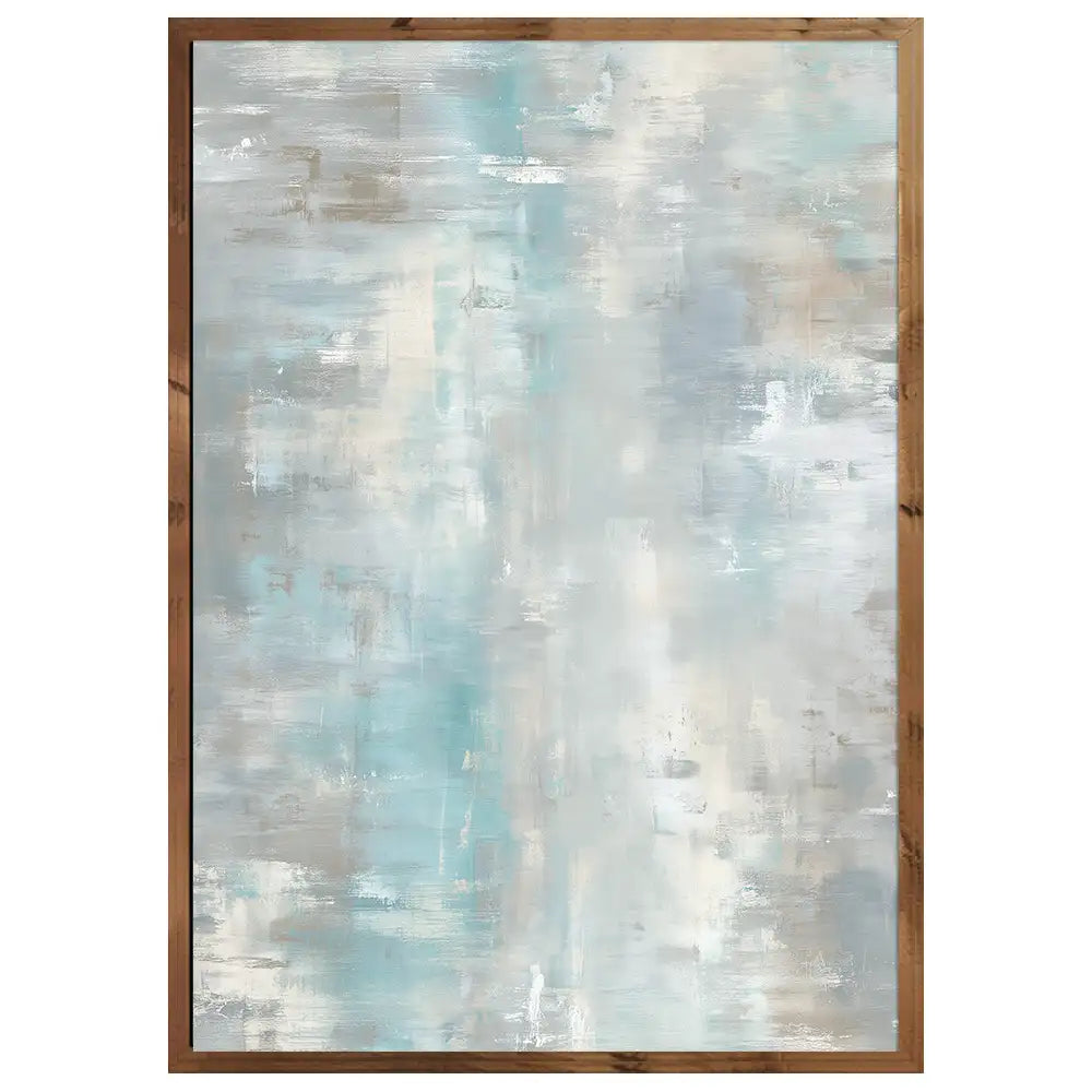 Cuadro abstracto en tonos suaves | Brisa visual y equilibrio