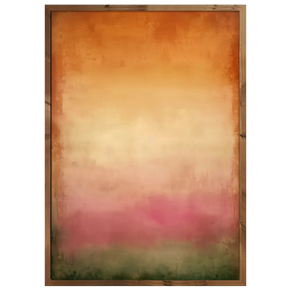 Cuadros abstractos grandes | Cálido y Minimalista