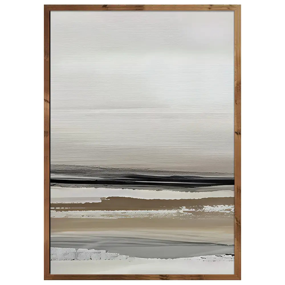 Cuadro abstracto del horizonte | Estilo Abstracto