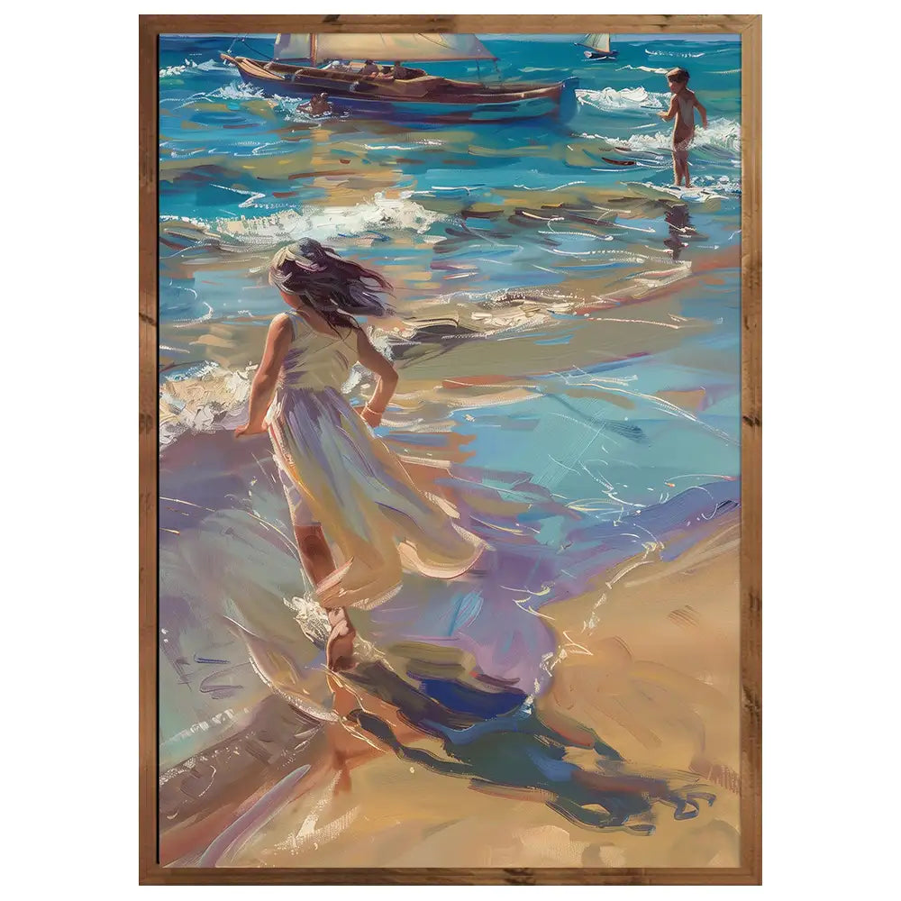 Cuadro famoso inspirado en Sorolla | Estilo clásico
