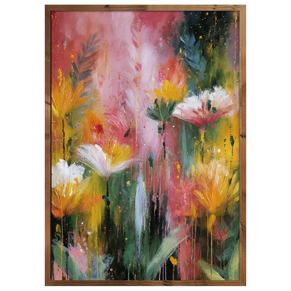 Cuadros de Flores Modernas | Multicolor