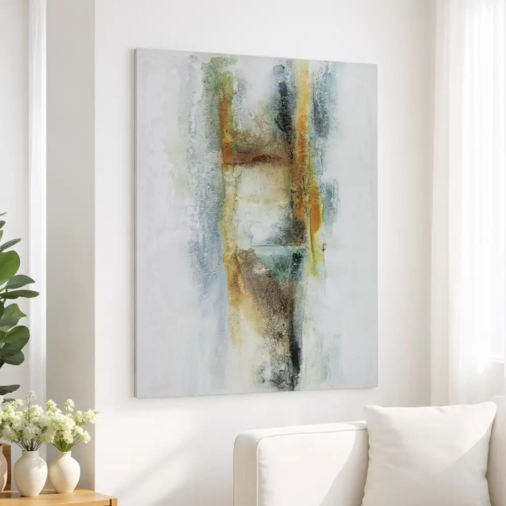 Base clara con tierras y grises — tamaños a elegir (sin marco)