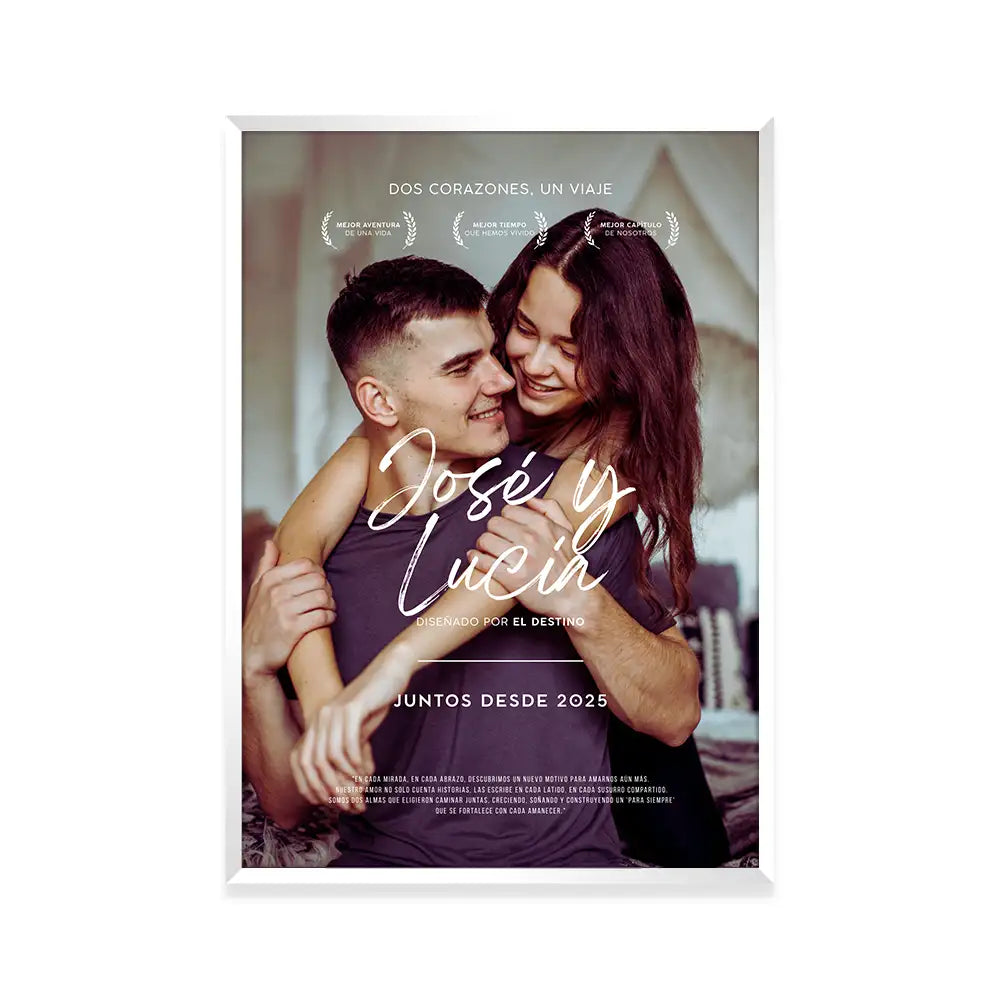 Cuadro personalizado para pareja con foto