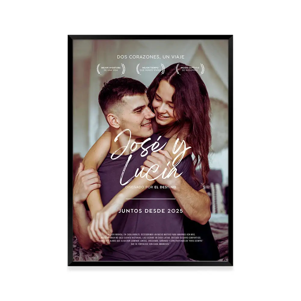 Cuadro personalizado para pareja con foto
