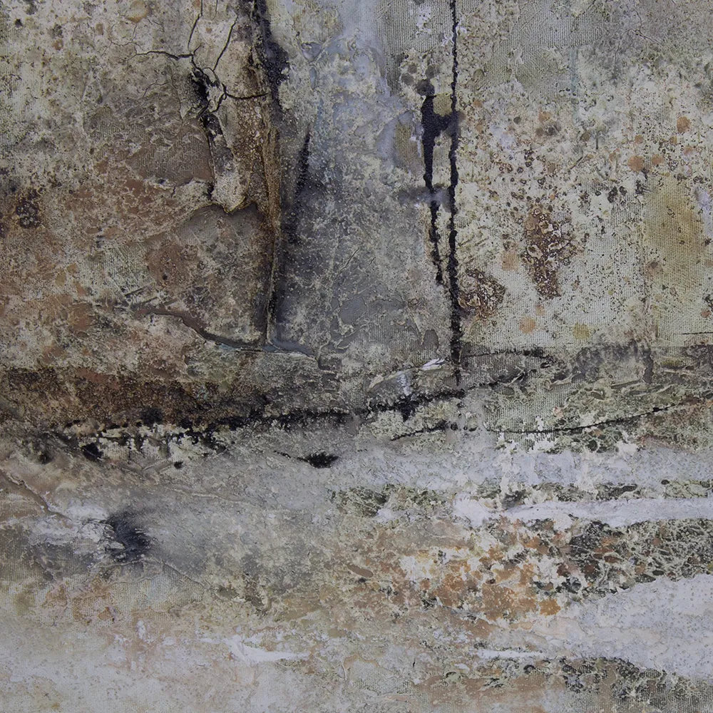 Cuadro abstracto pintado a mano en acrílico | Arte moderno